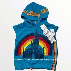 Disney Parks - Walt Disney World Retro Youth Sleeveless Hoodie